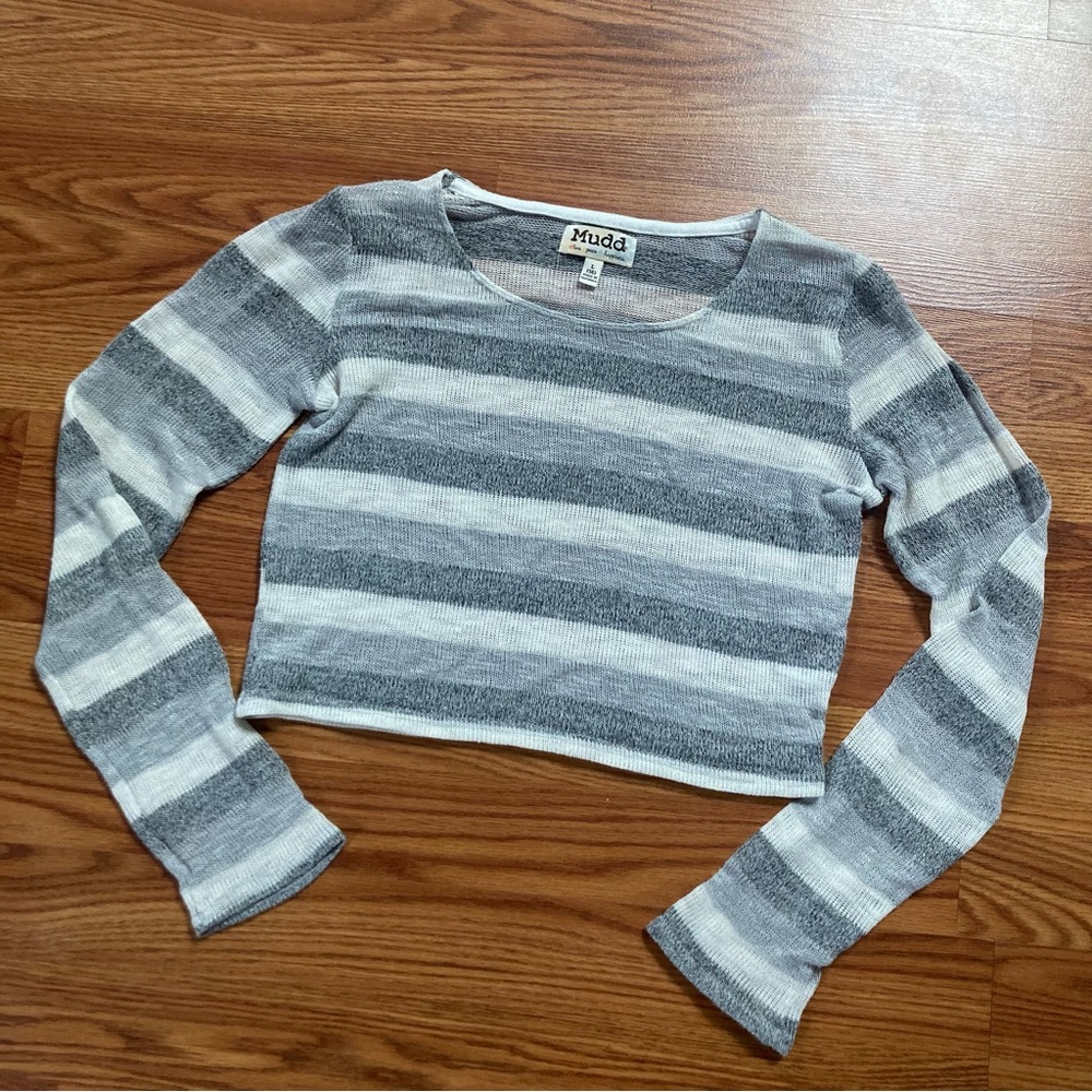 Long sleeve y2k crop top